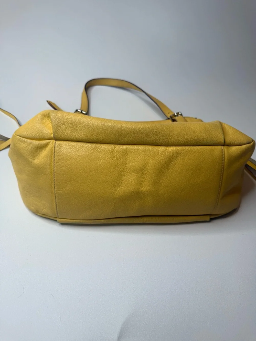 Dooney & Bourke Large Nina Satchel Yellow - Picture 9 of 9